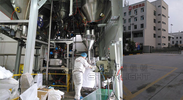 星火粉劑食品包裝機(jī)客戶案例(思念食品)