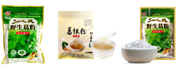 全自動葛根粉粉劑包裝機(jī)樣品圖